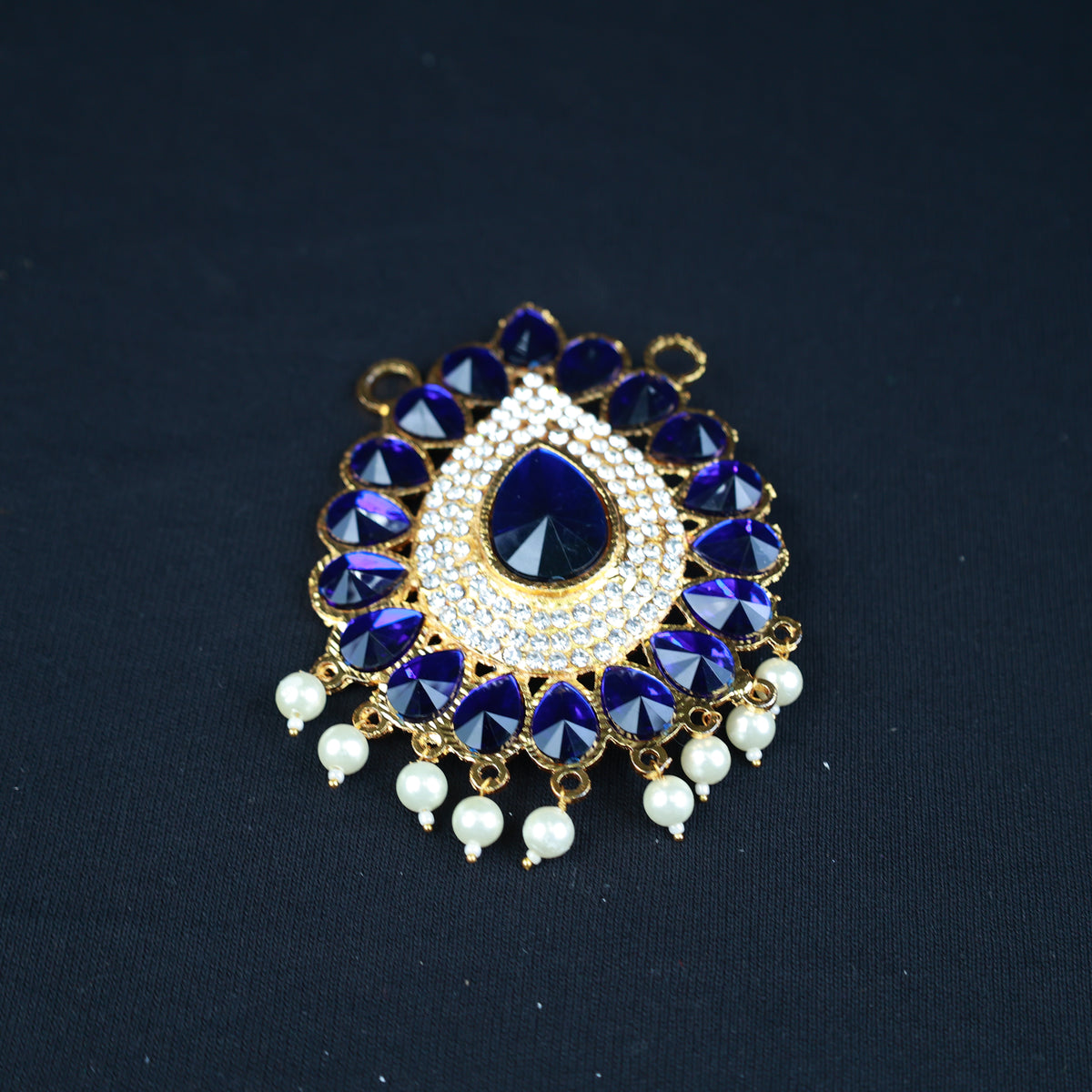 Pathakam/Pendent - Blue for Divine Alankaram