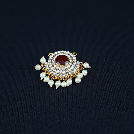 Pathakam/Pendent - Arch - Red for Temple Idols