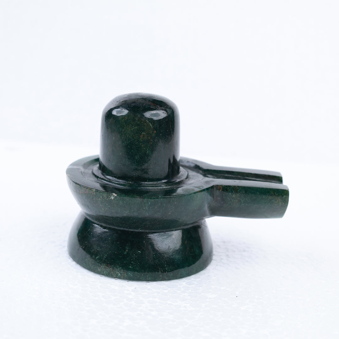 Maragadha Siva Linga 4 inch