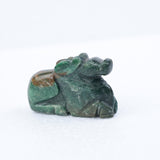 Maragadha Nandhi Idol – Green Stone Nandhi for Pooja