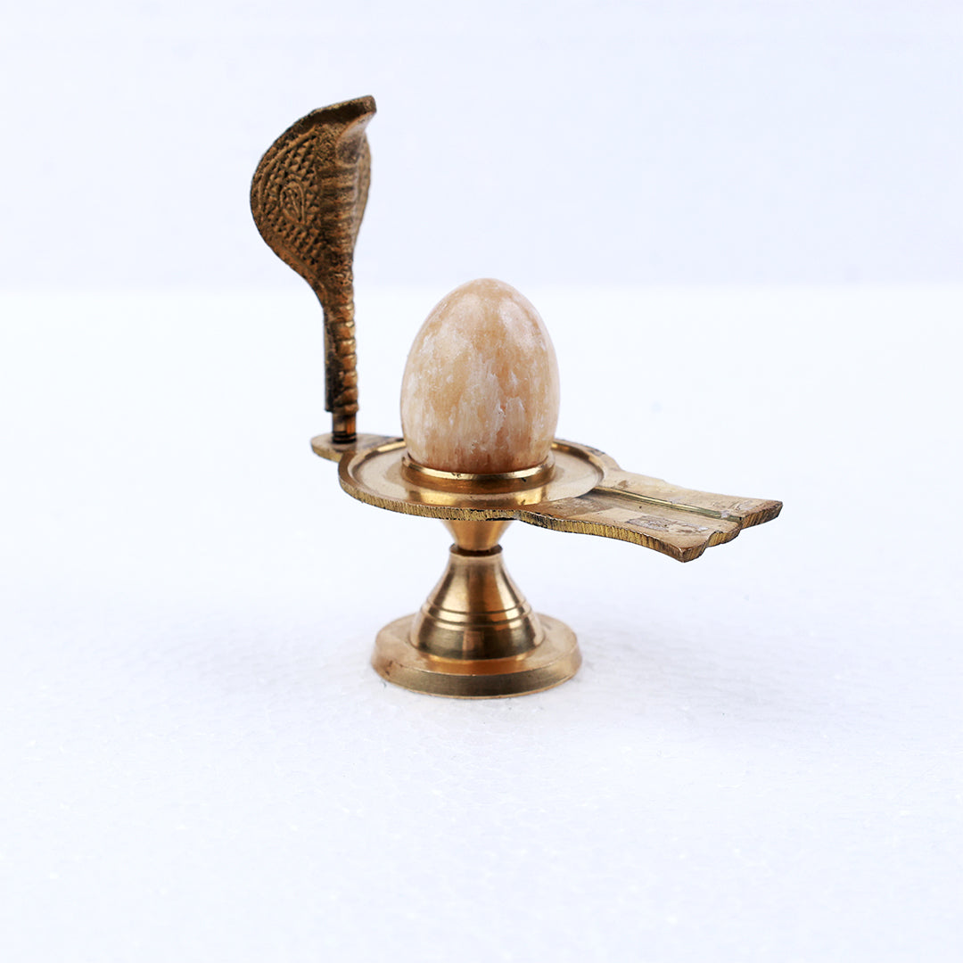 Bana Lingam Off White Stone