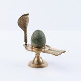Bana Lingam Mint Green Stone