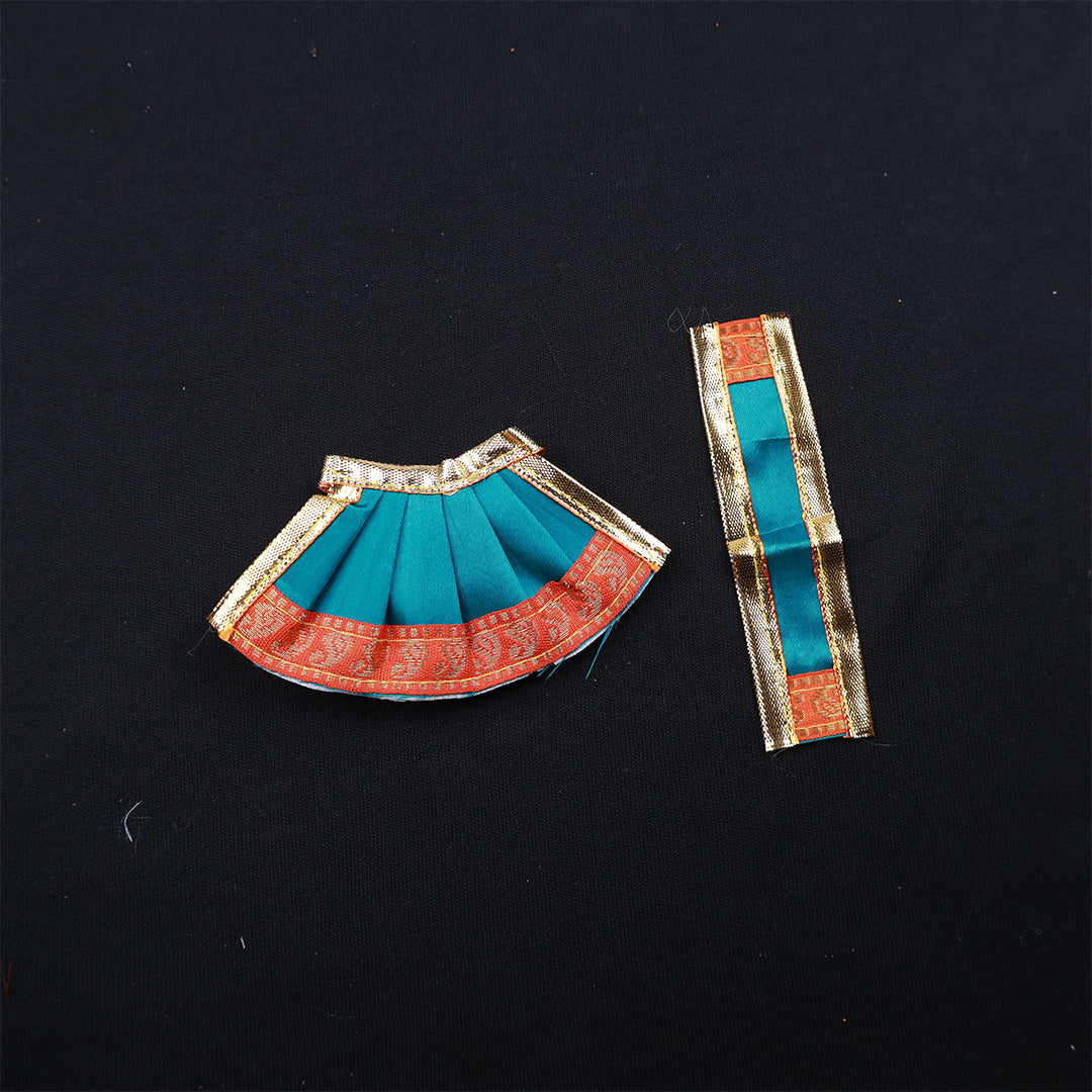 Amman Pavadai Satin 2.5inch for Devi Worship