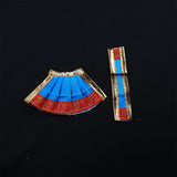 Amman Pavadai Satin 2.5inch for Devi Worship