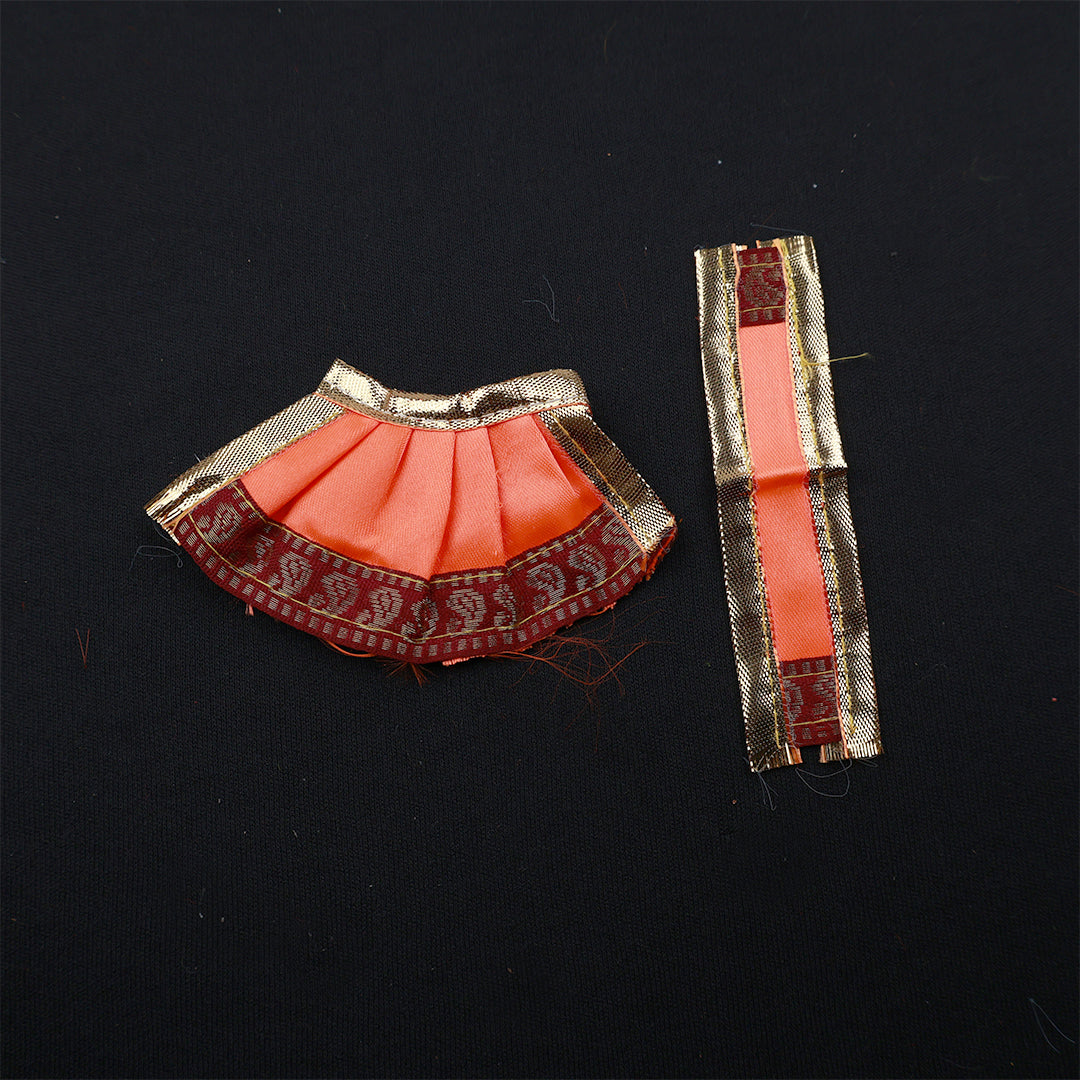Amman Pavadai Satin 2.5inch for Devi Worship