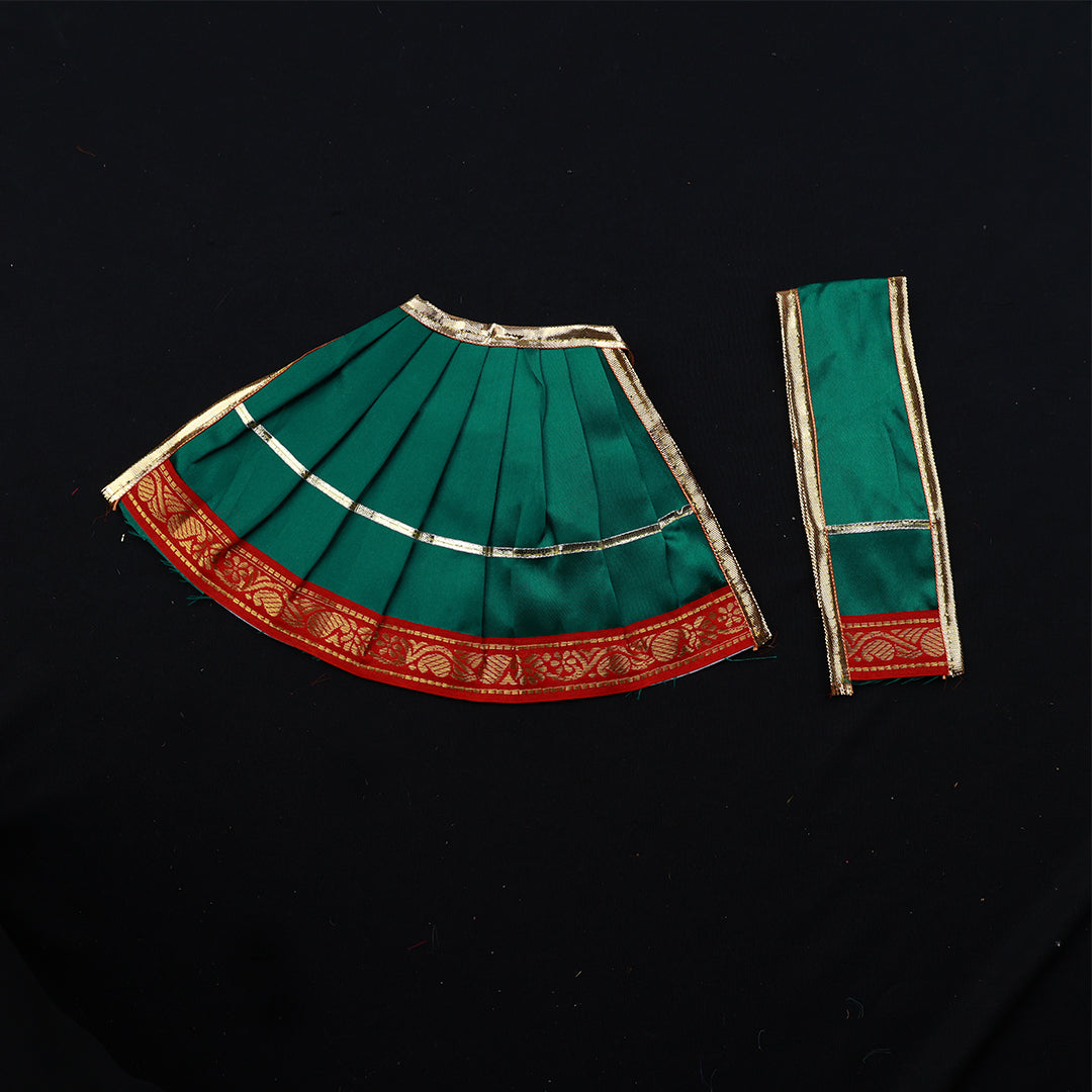 Amman Pavadai Satin 6inch for Daily Seva