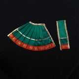 Amman Pavadai Satin 5inch for Deity Dressing