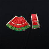 Amman Pavadai Satin 5inch for Deity Dressing