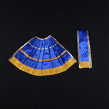 Amman Pavadai Satin 8inch for Divine Adornment