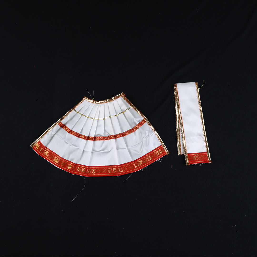 Amman Pavadai Satin 10inch for Devotional Use