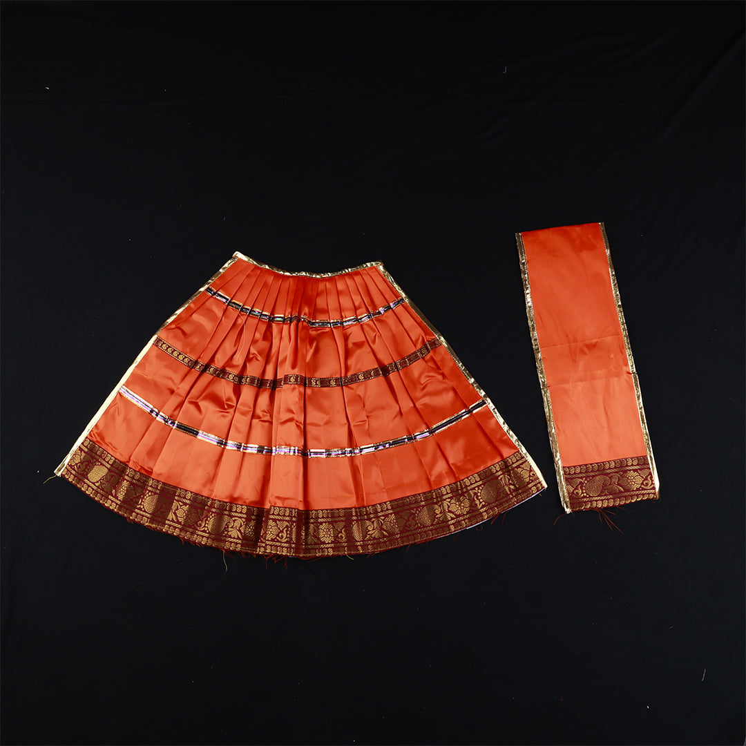 Amman Pavadai Satin 18inch for Temple Use