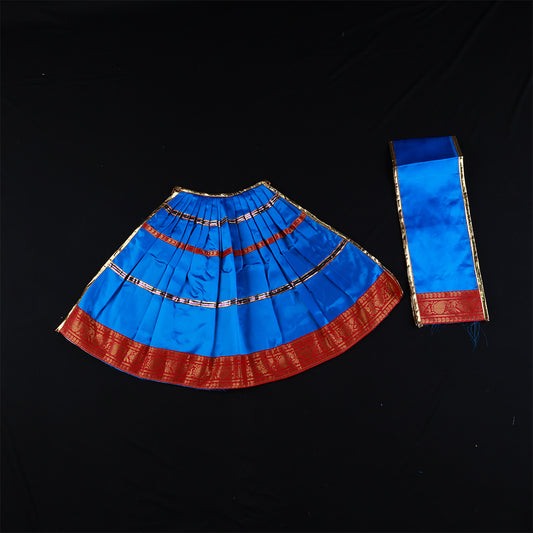 Amman Pavadai Satin 24inch for Goddess Worship