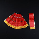 Amman Pavadai Satin 18inch for Temple Use