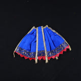 Amman Pavadai Satin Gold 5inch - Model 1