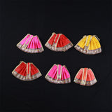 Amman Pavadai Satin Gold Set Of 6 for Sacred Alankaram