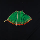 Amman Pavadai Satin Gold 6inch - Model 1