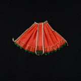 Amman Pavadai Satin Gold 6inch - Model 1