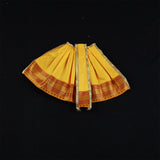 Amman Pavadai Satin Gold 6inch - Model 2