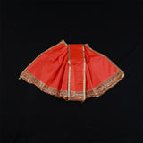 Amman Pavadai Satin Gold 8inch - Model 1