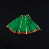 Amman Pavadai Satin Gold 10inch - Model 1