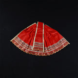 Amman Pavadai Satin Gold 12inch - Model 1