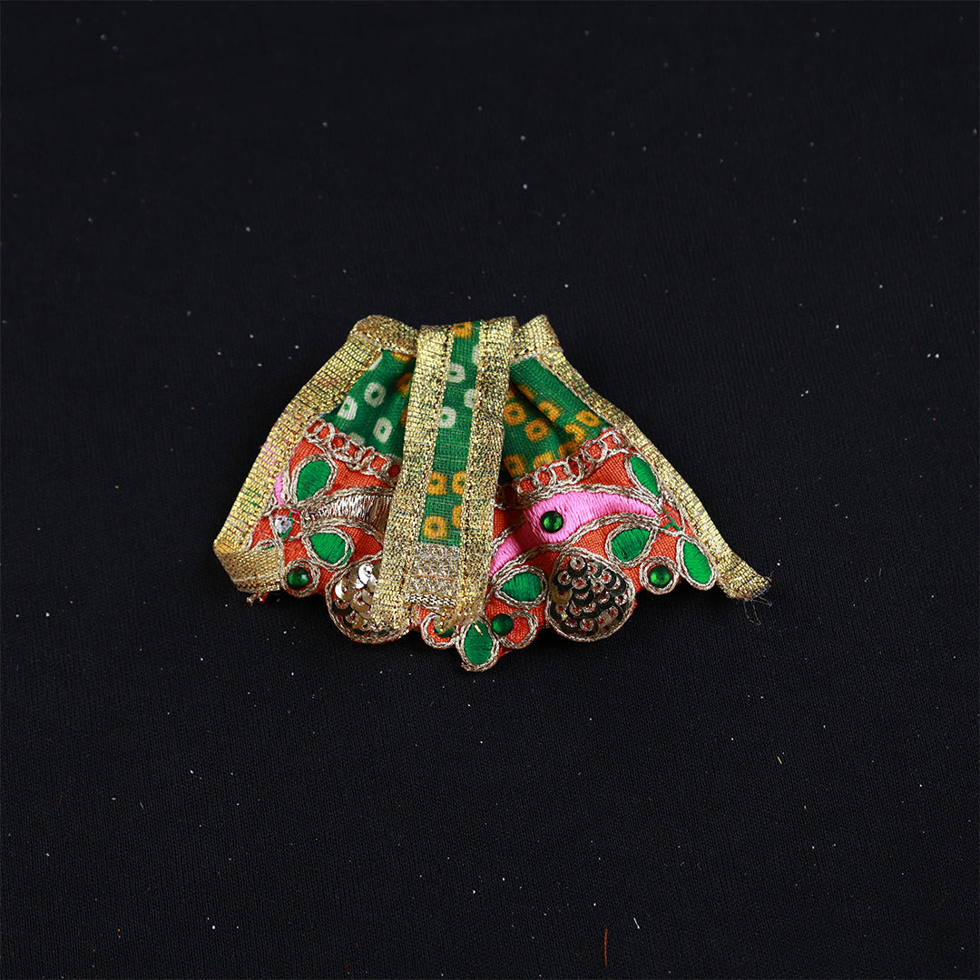 Amman Pavadai Fancy Border 2.5inch for Divine Adornment