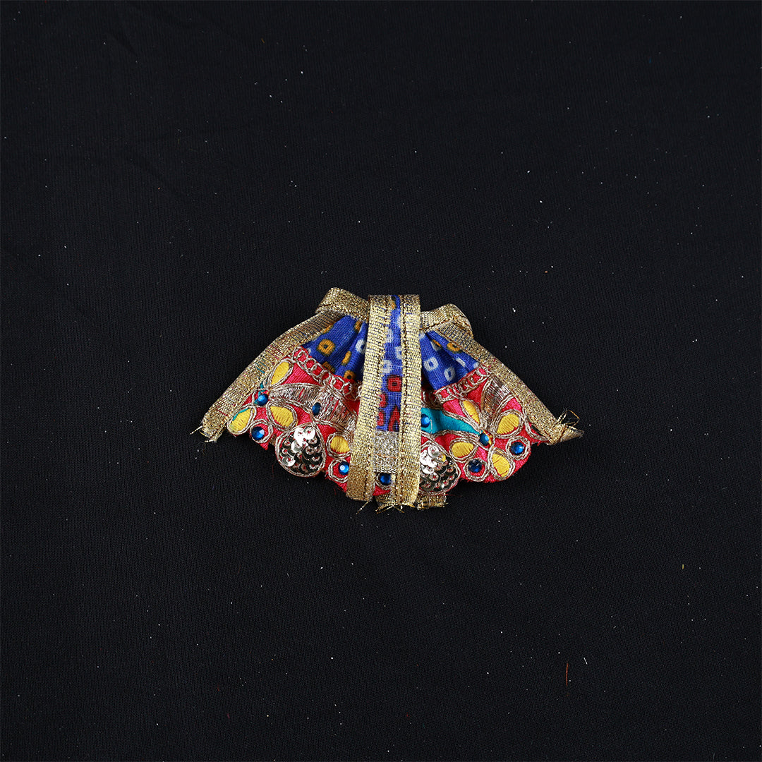 Amman Pavadai Fancy Border 2.5inch for Divine Adornment