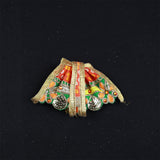 Amman Pavadai Fancy Border 2.5inch for Divine Adornment