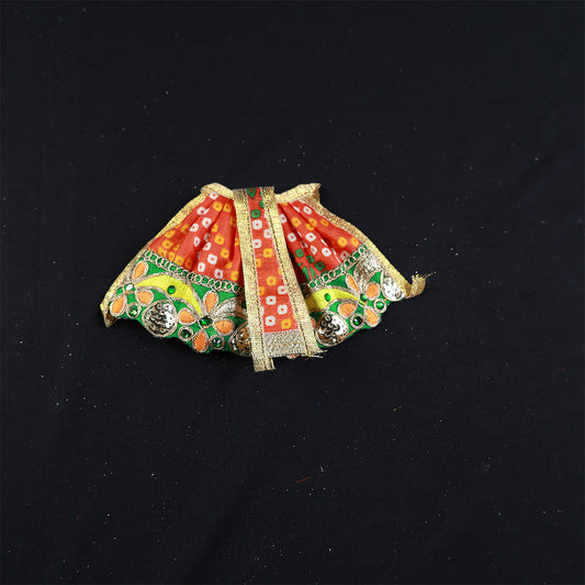 Amman Pavadai Fancy Border 3.5inch for Goddess Decoration