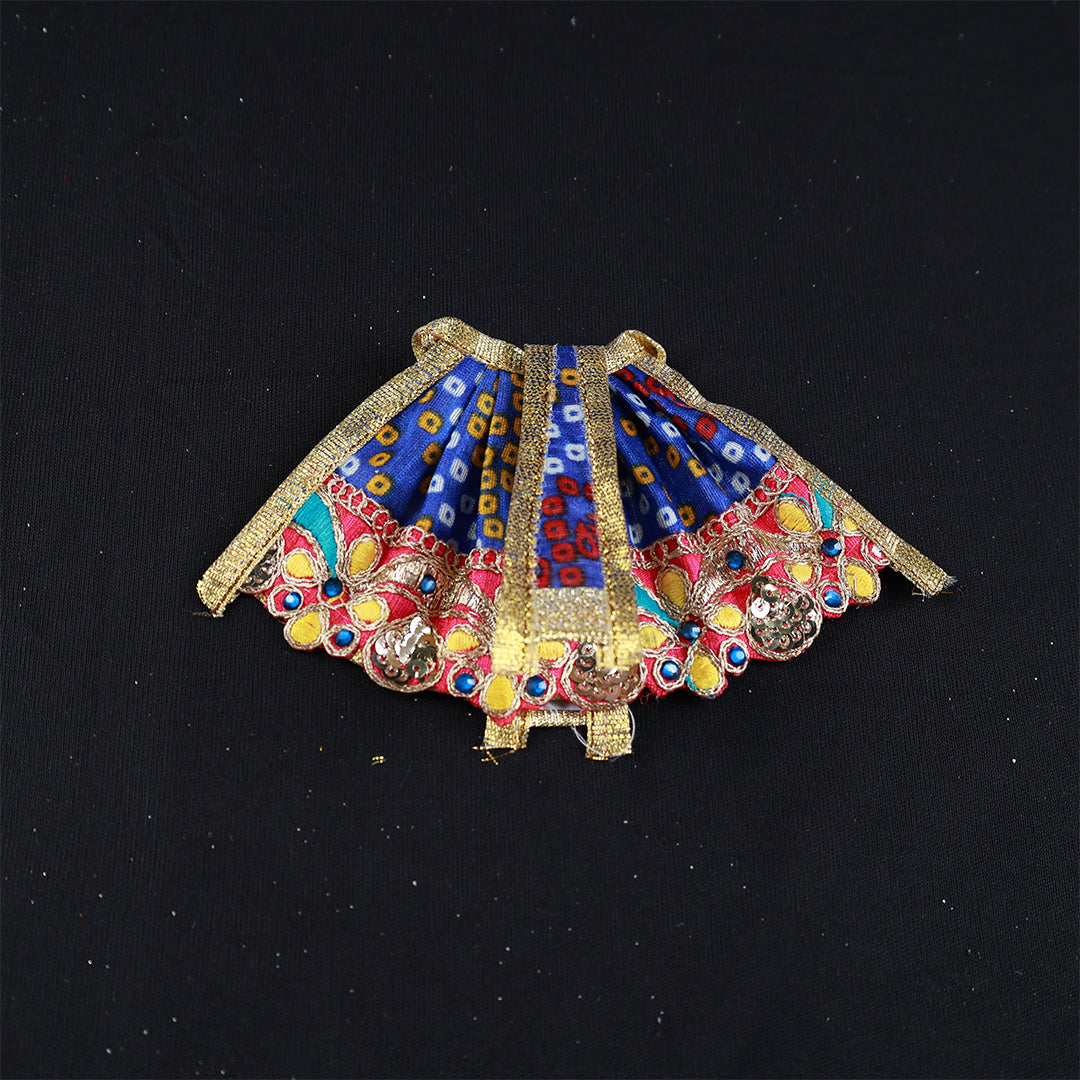 Amman Pavadai Fancy Border 4.5inch for Sacred Rituals