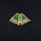 Amman Pavadai Fancy Border 3.5inch for Goddess Decoration