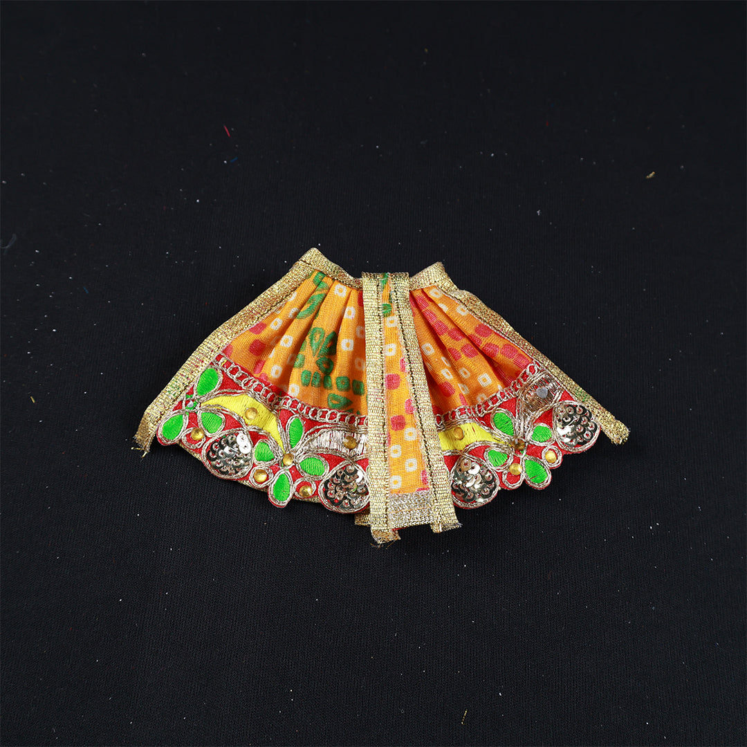 Amman Pavadai Fancy Border 3.5inch for Goddess Decoration