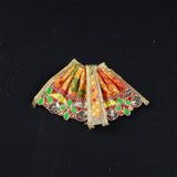 Amman Pavadai Fancy Border 4.5inch for Sacred Rituals