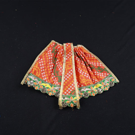 Amman Pavadai Fancy Border 7.5inch for Goddess Decoration