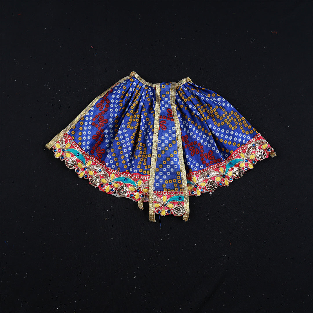 Amman Pavadai Fancy Border 7.5inch for Goddess Decoration
