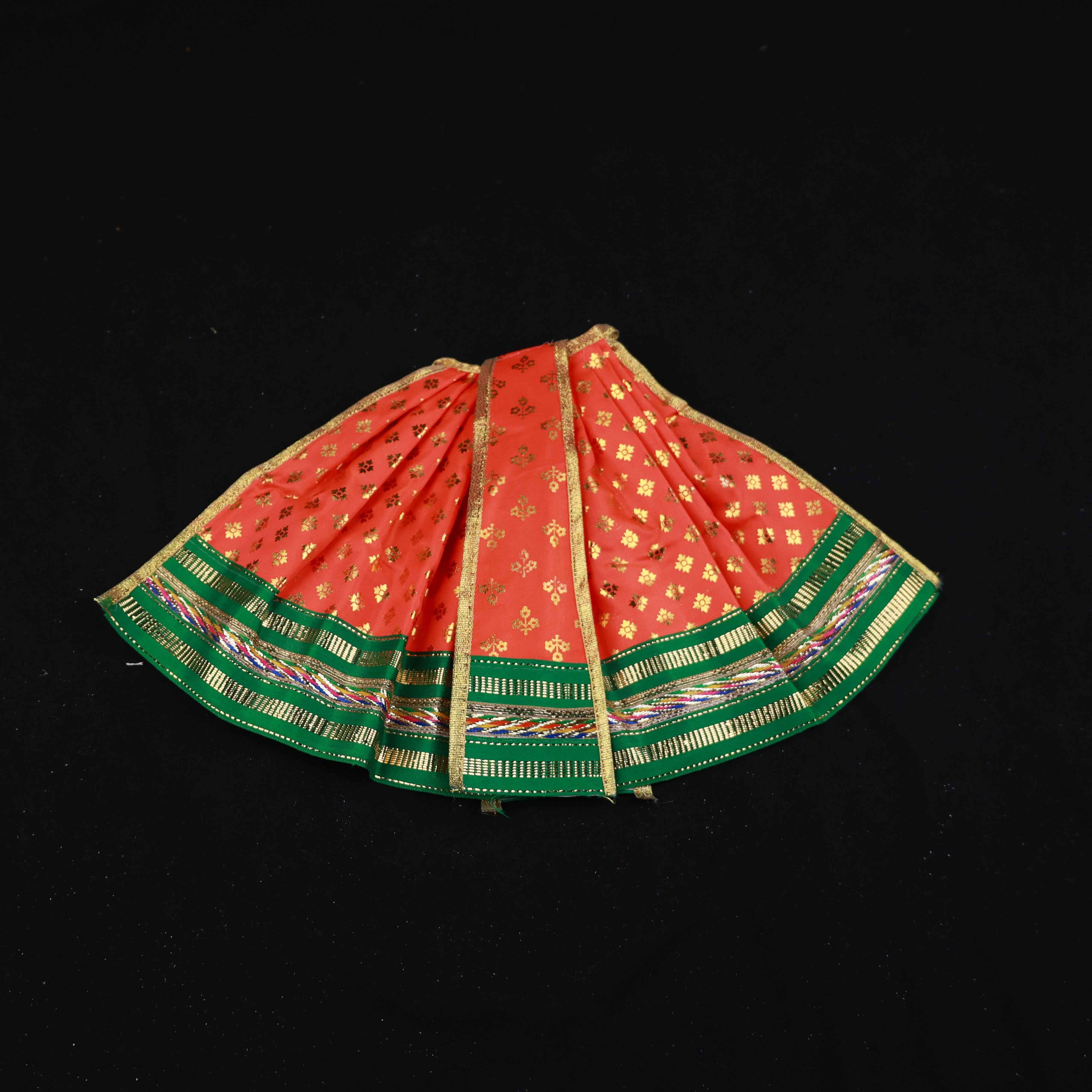 Amman Pavadai Printed Design 9inch - Model2