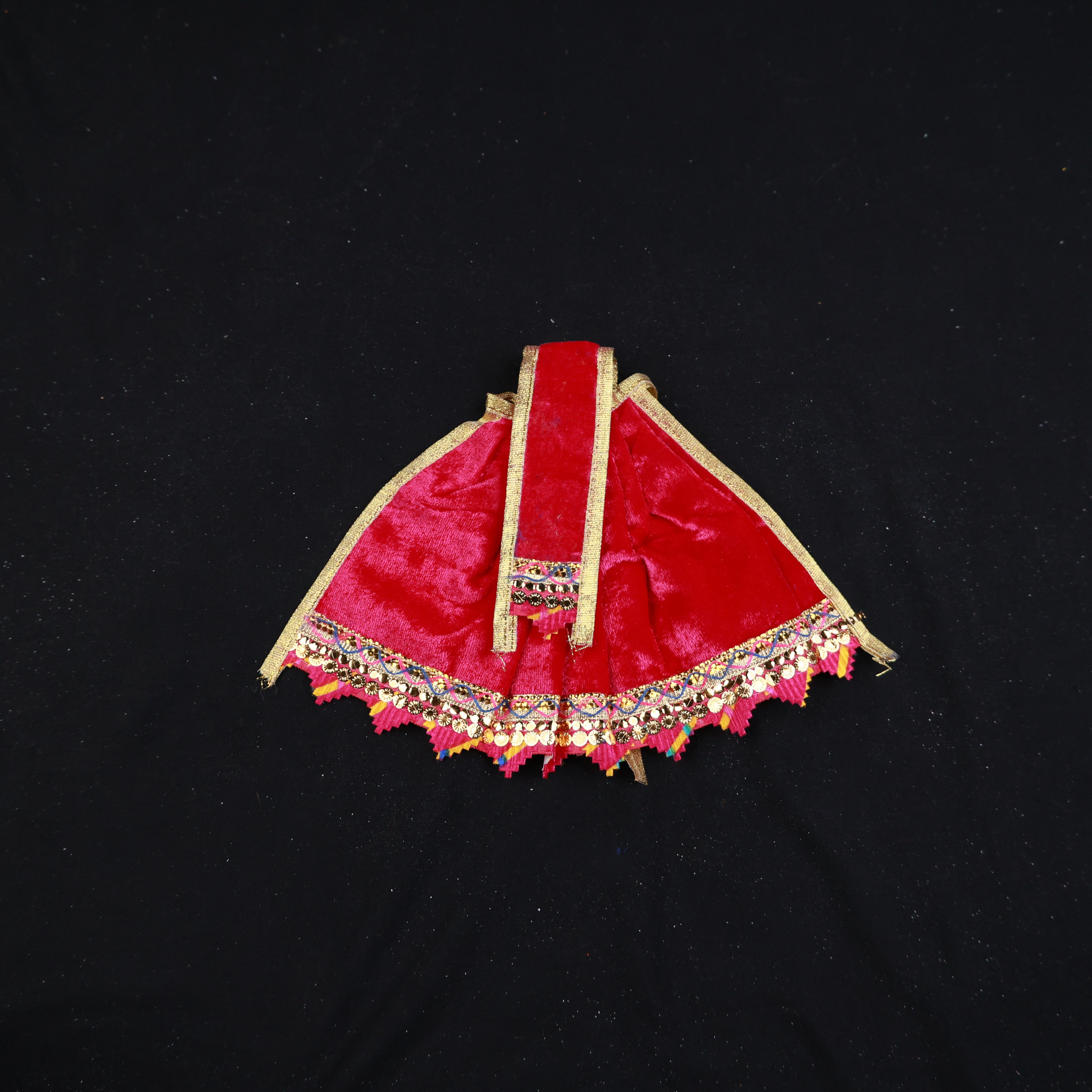 Amman Pavadai Velvet Type 6inch (Single Piece)