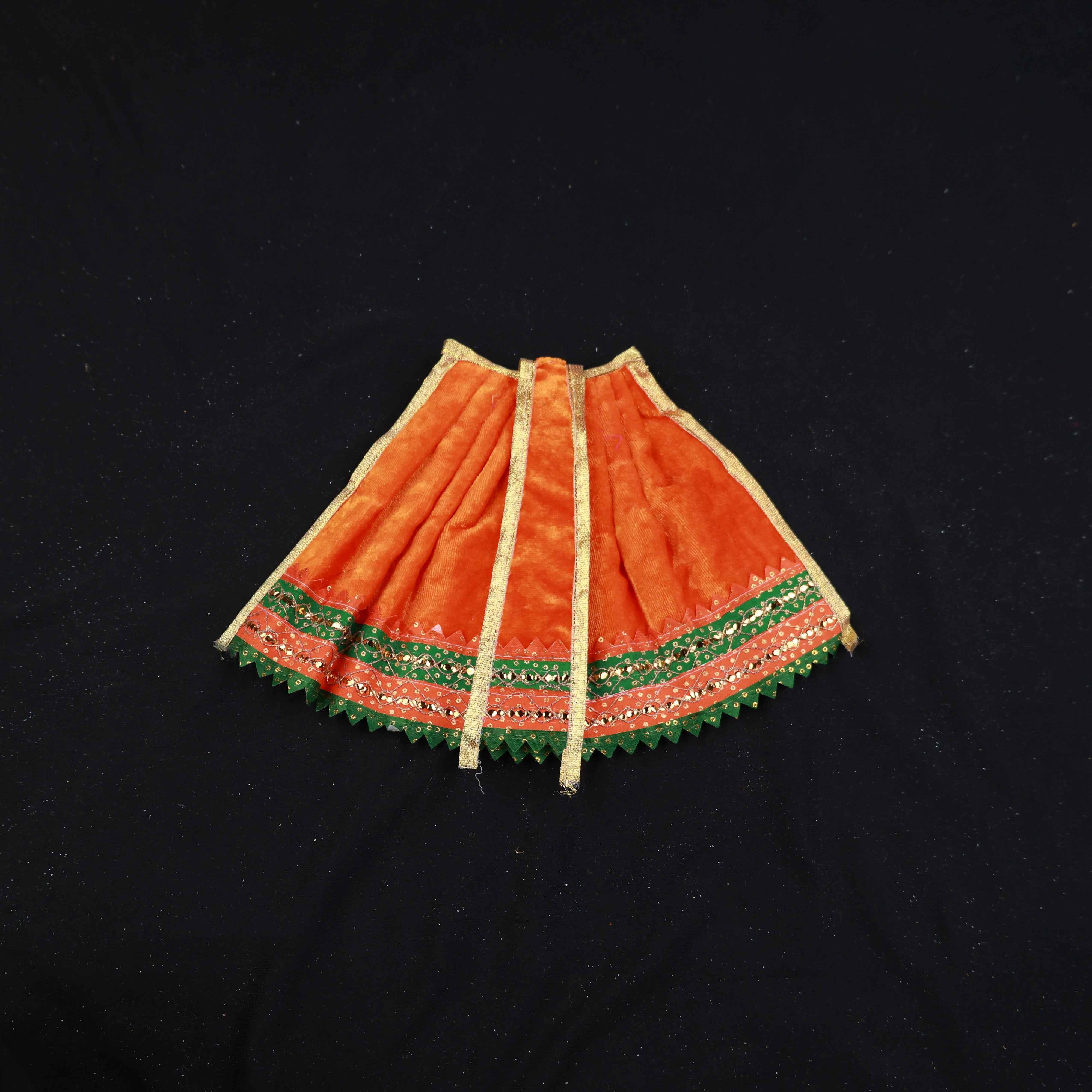 Amman Pavadai Velvet Type 7inch