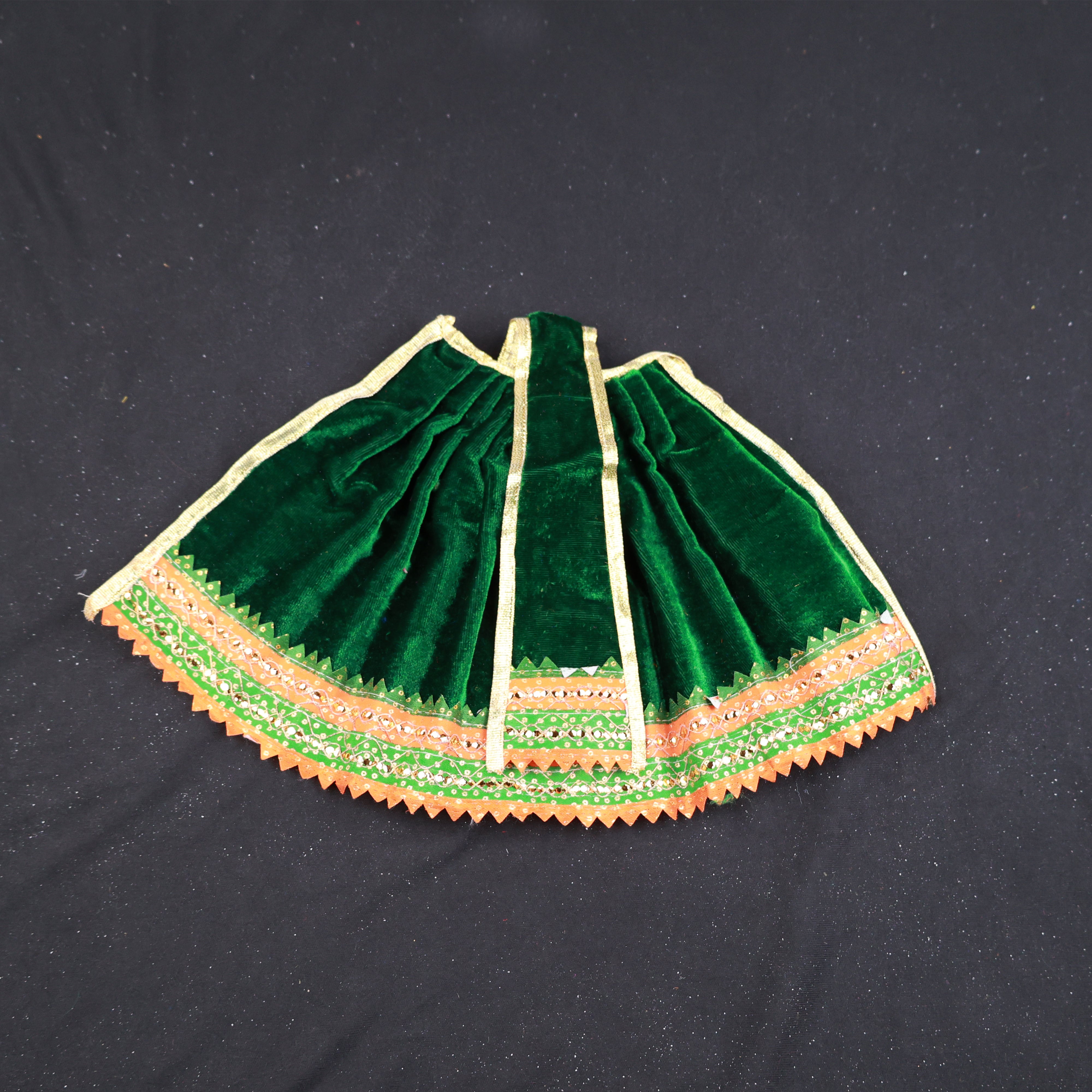 Amman Pavadai Velvet Type 9inch (Single Piece)