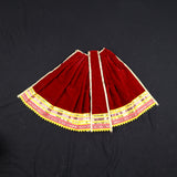 Amman Pavadai Velvet Type 9inch (Single Piece)