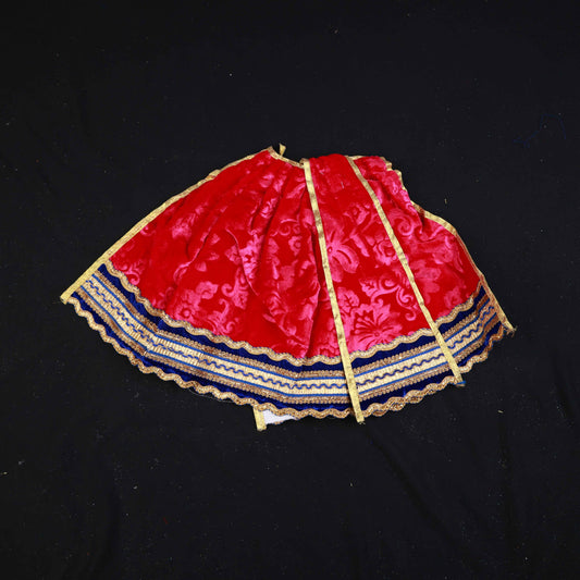 Amman Pavadai Velvet Type 12inch - Model2