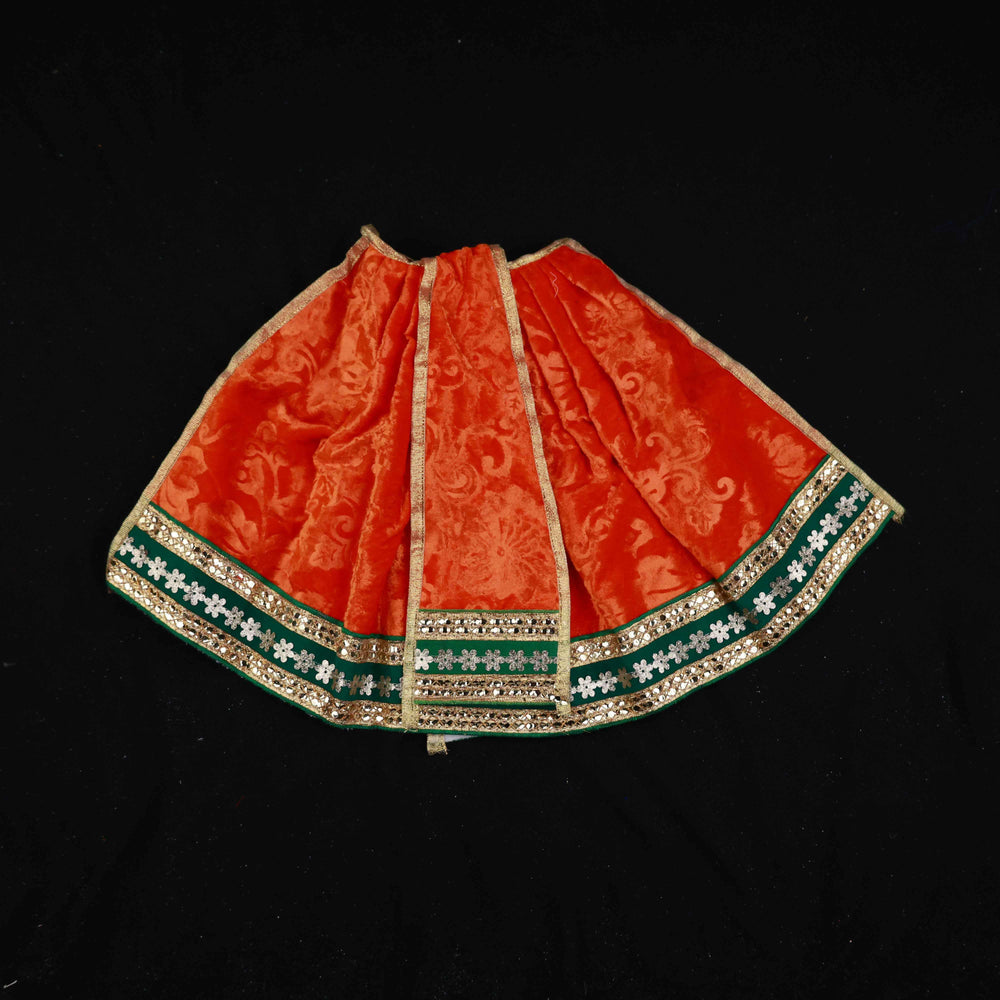 Amman Pavadai Velvet Type 12inch - Model2