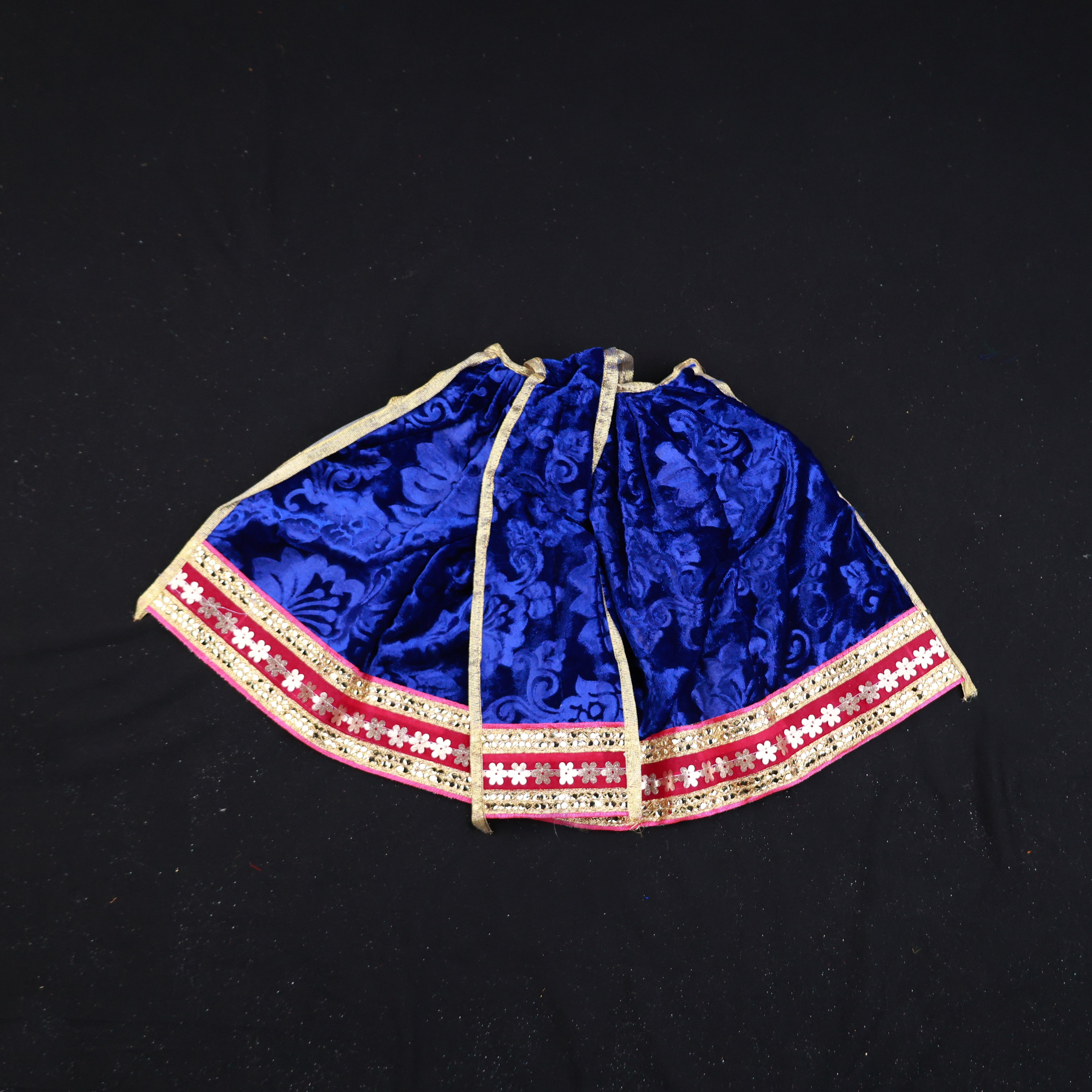 Amman Pavadai Velvet Type 12inch - Model2 (Single Piece)