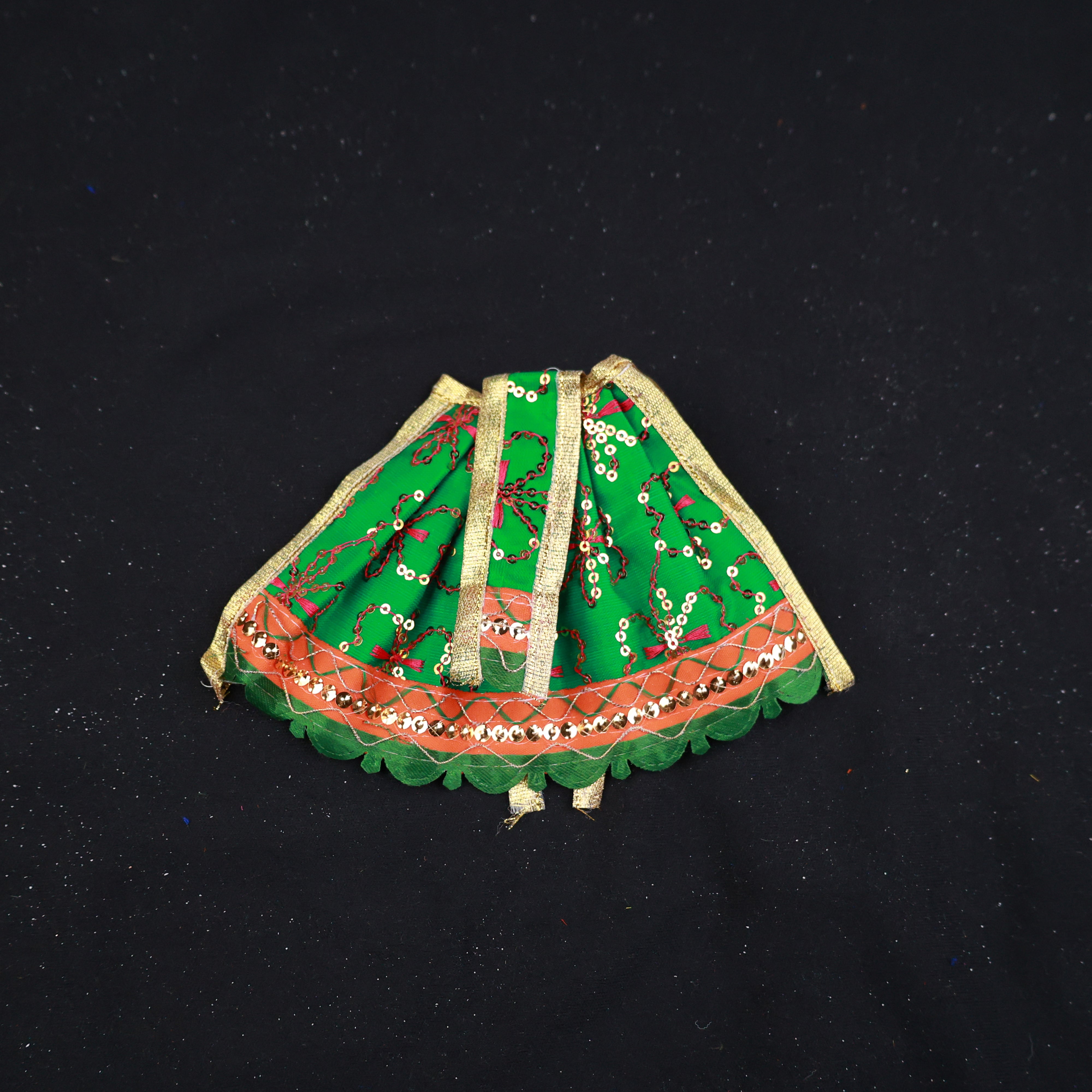 Amman Pavadai Cotton Design1 - 4inch (Single Piece)