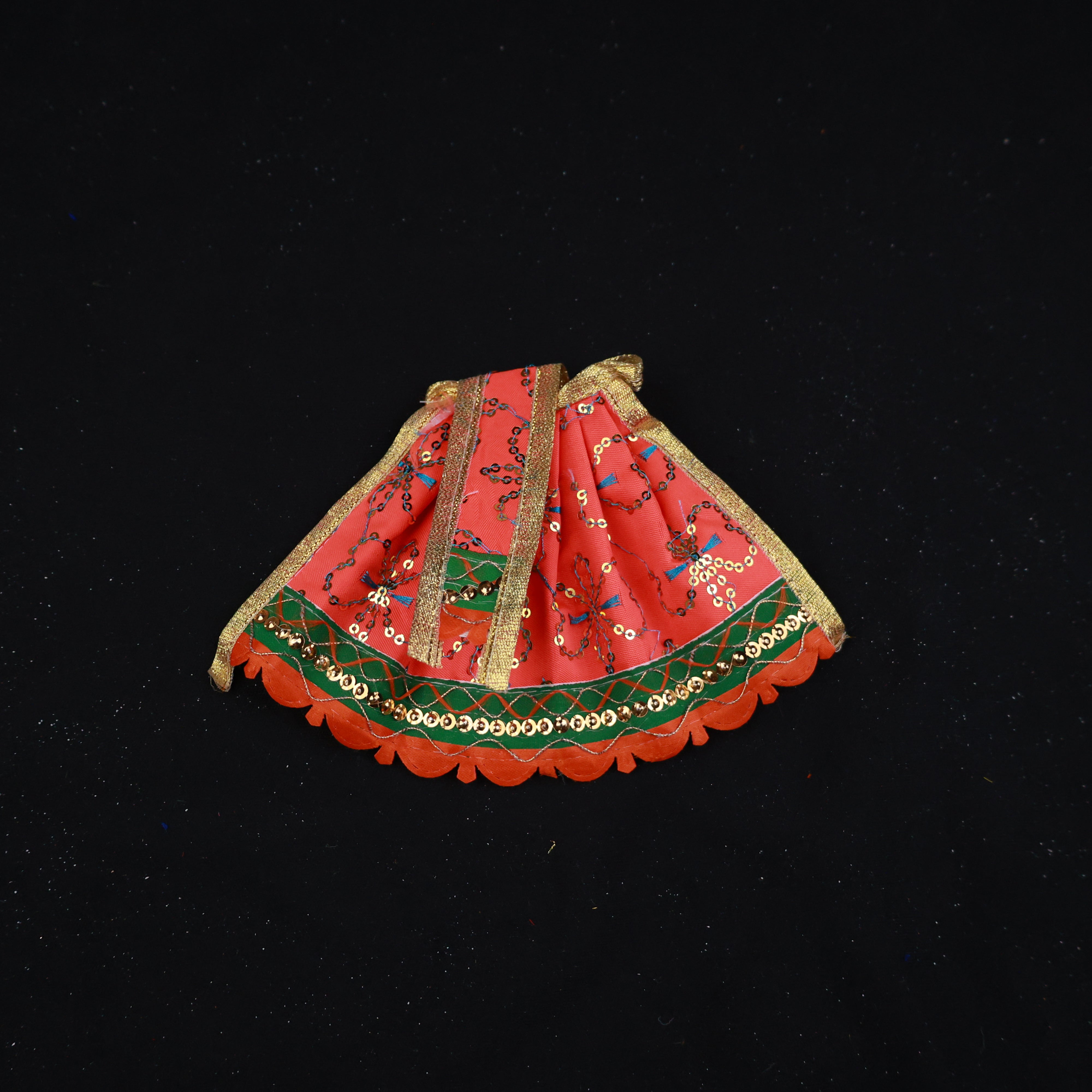 Amman Pavadai Cotton Design1 - 4inch (Single Piece)