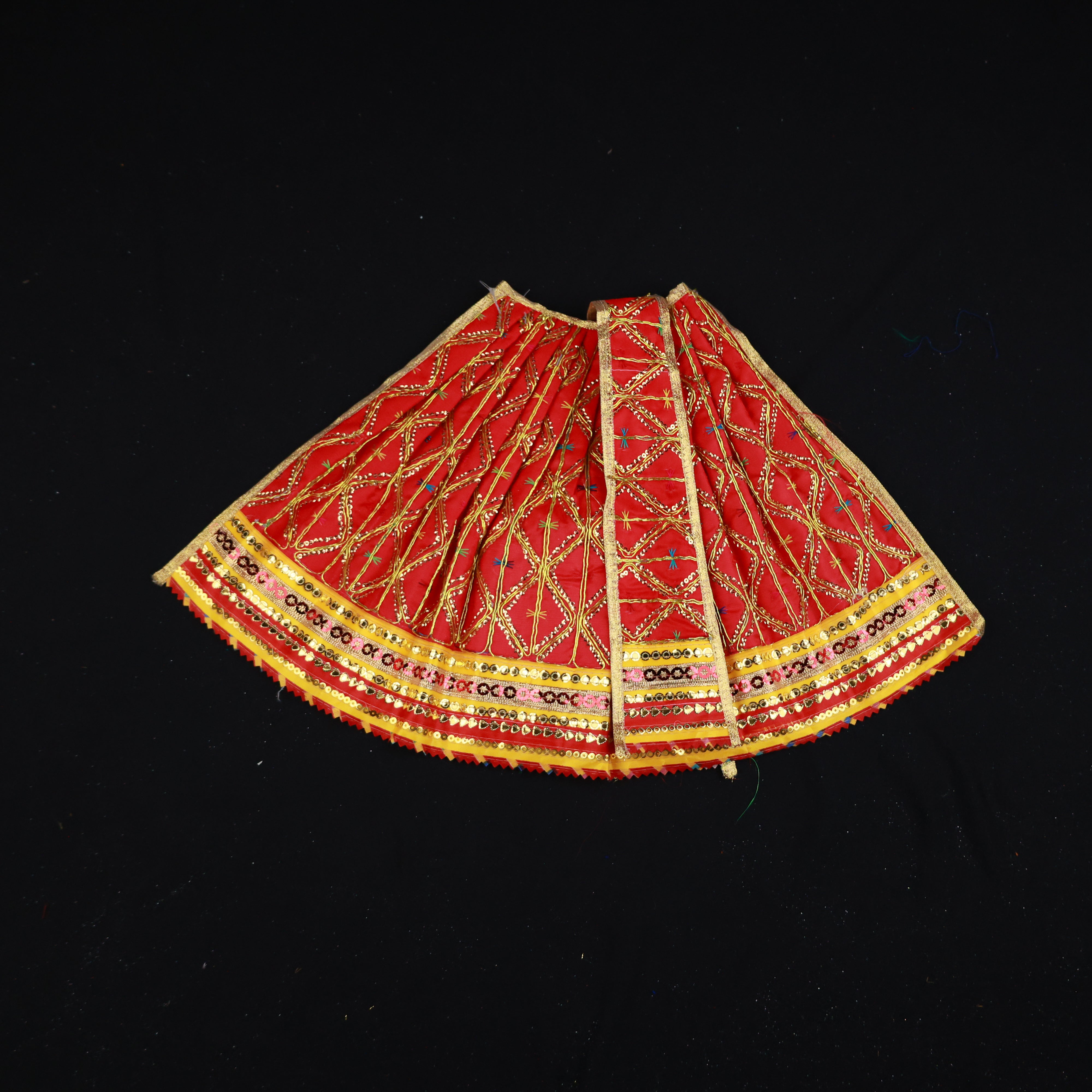 Amman Pavadai Cotton Design1 -  12inch (Single Piece)