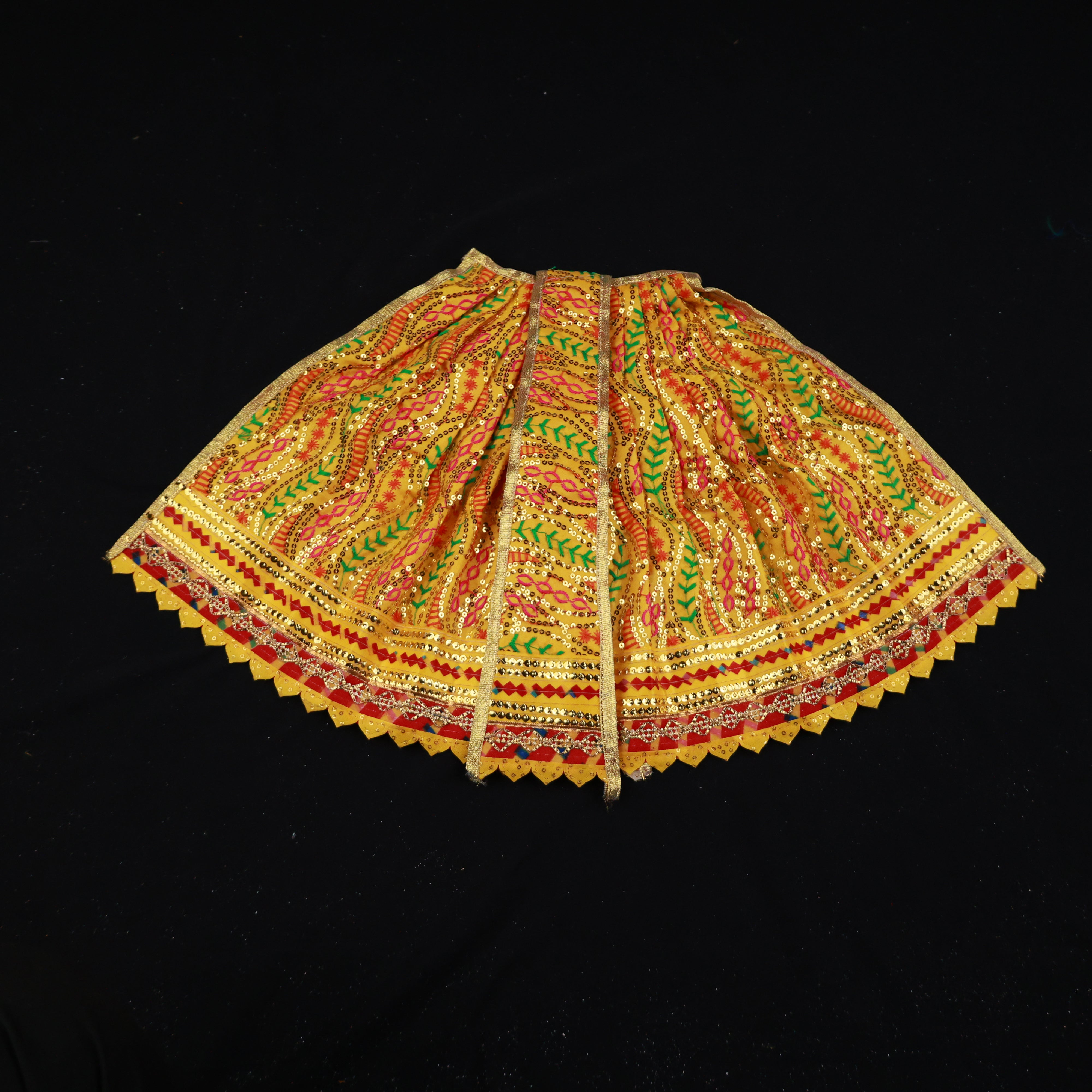 Amman Pavadai Cotton Design2 - 12inch (Single Piece)