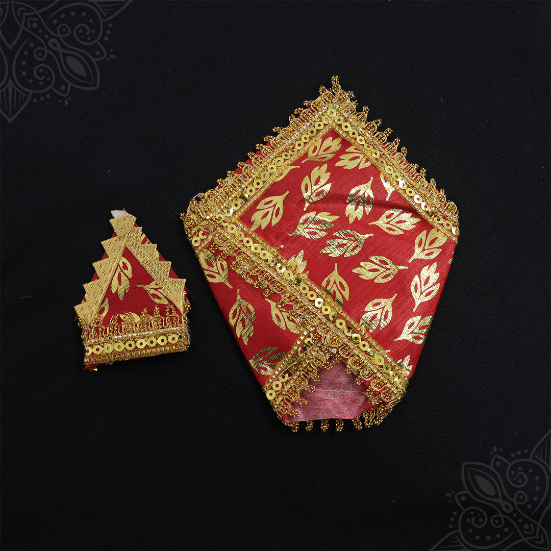 Saibaba Dress Jamiki Model – Traditional Idol Alankaram Dress