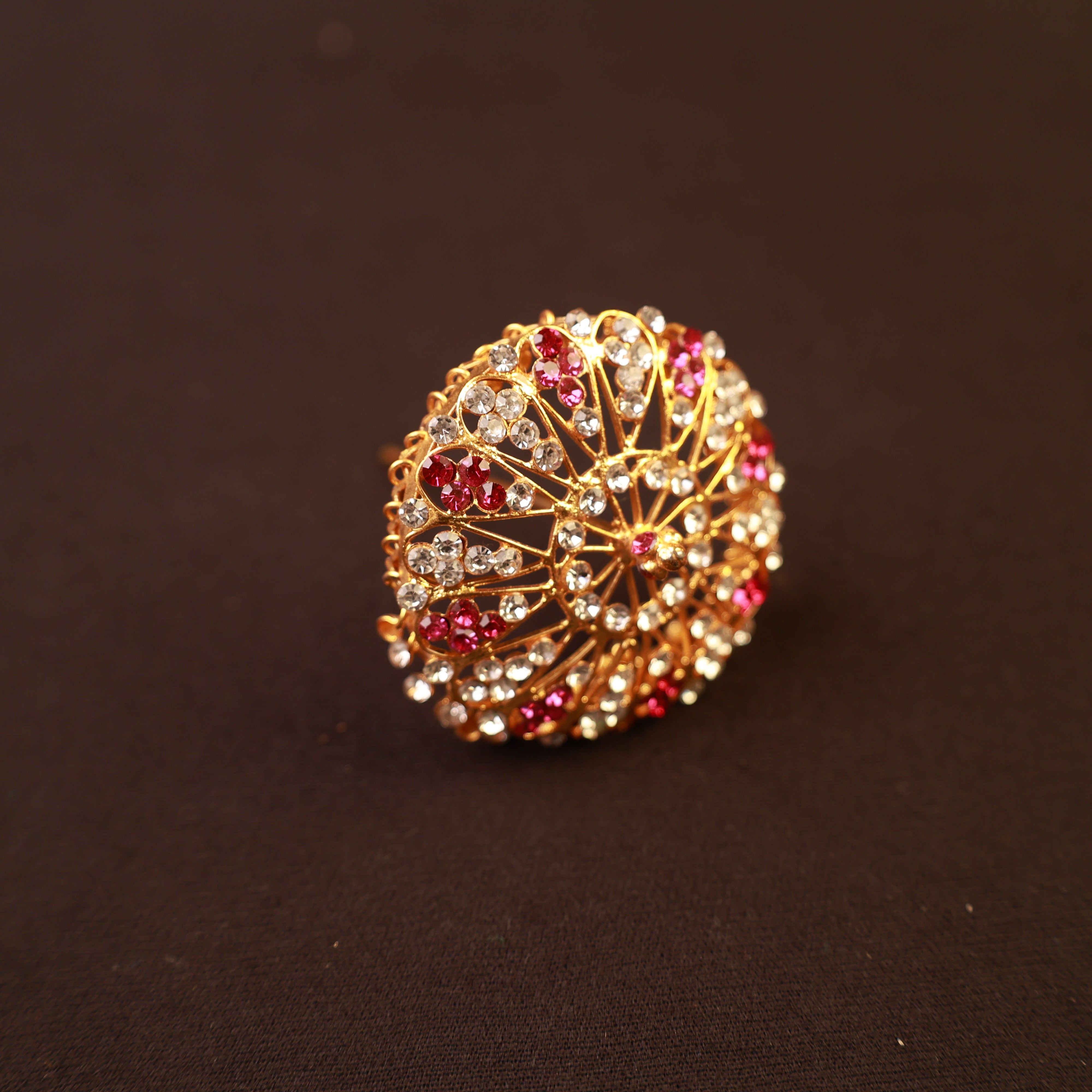 Stone Kudai for Temple Deity Decoration and Puja