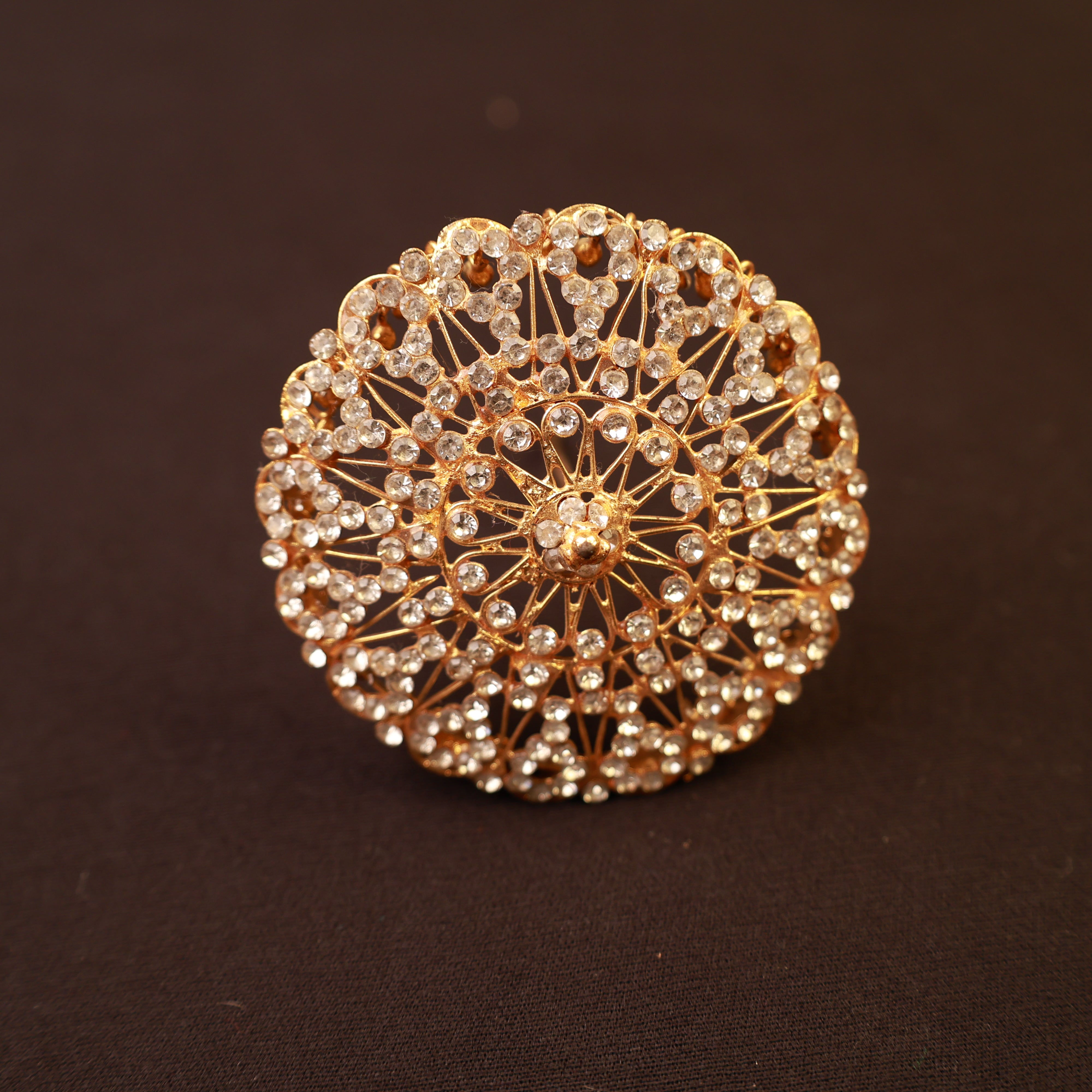 Stone Kudai for Temple Deity Decoration and Puja